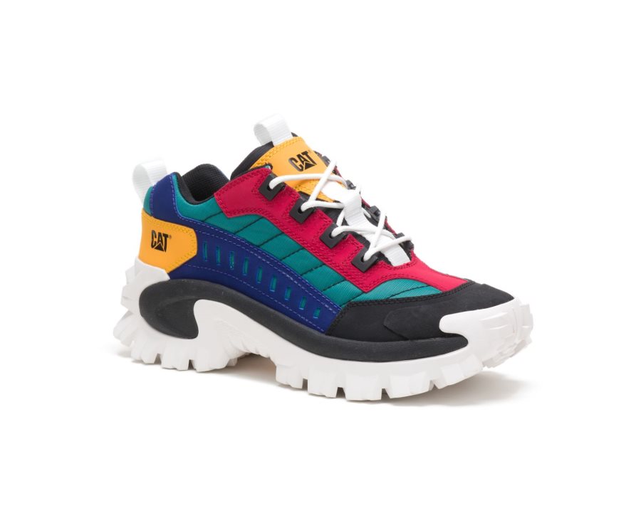 Zapatos Casuales Caterpillar CAT Intruder Shoe Mujer Negras Multicolor | CAT-504TE