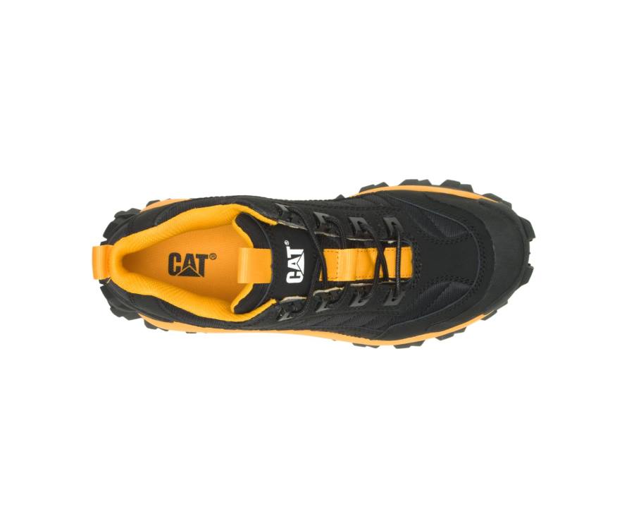 Zapatos Casuales Caterpillar CAT Intruder Shoe Mujer Negras Amarillo | CAT-758KO