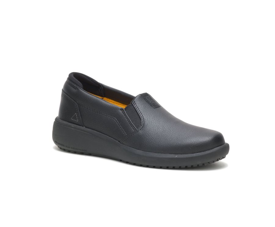 Zapatos Casuales Caterpillar CAT ProRush SR+ Slip On Mujer Negras | CAT-684EA