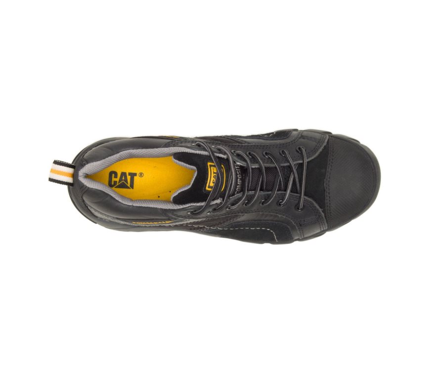 Zapatos De Seguridad Caterpillar CAT Argon Composite Puntera Hombre Negras | CAT-974HS