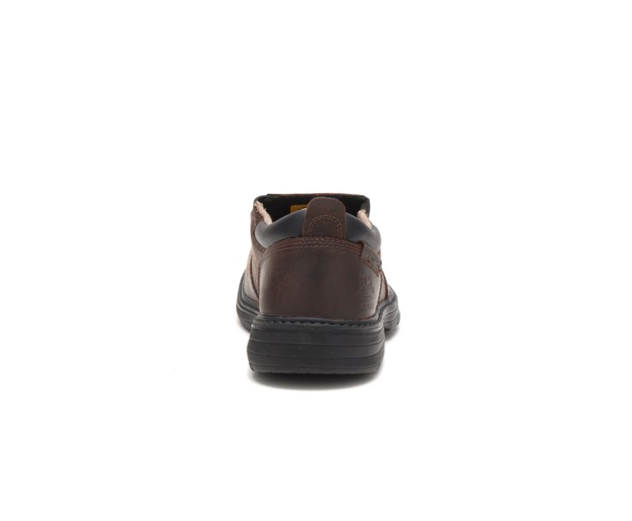 Zapatos De Seguridad Caterpillar CAT Conclude Steel Puntera Hombre Marrones Oscuro | CAT-264UT