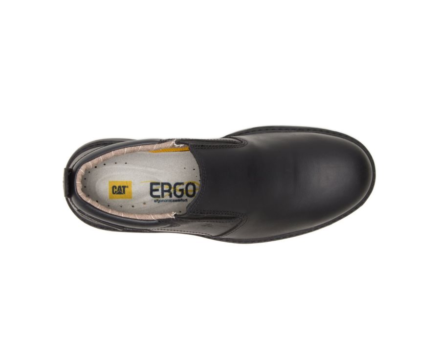 Zapatos De Seguridad Caterpillar CAT Conclude Steel Puntera Hombre Negras | CAT-453MC