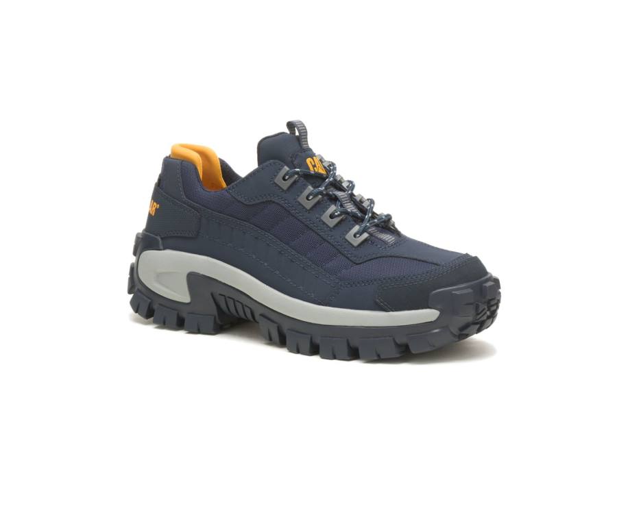 Zapatos De Seguridad Caterpillar CAT Invader Steel Puntera Hombre Azul Marino | CAT-806KO