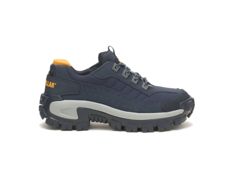 Zapatos De Seguridad Caterpillar CAT Invader Steel Puntera Hombre Azul Marino | CAT-806KO