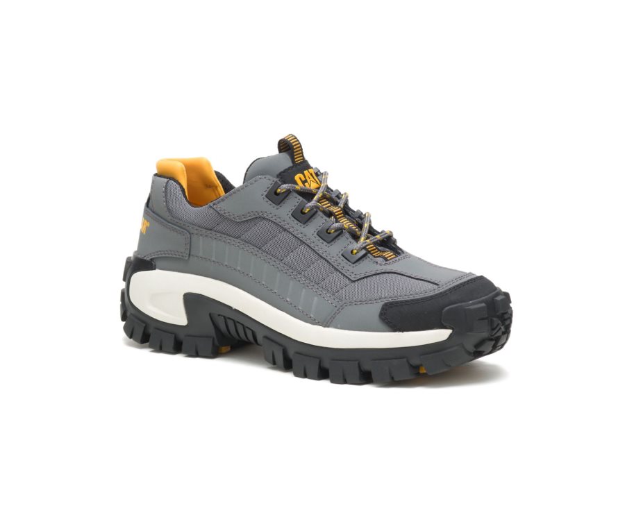 Zapatos De Seguridad Caterpillar CAT Invader Steel Puntera Hombre Gris | CAT-851GD