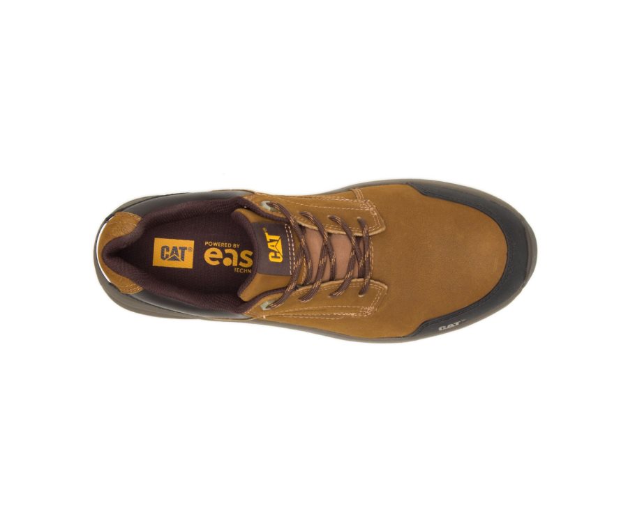 Zapatos De Seguridad Caterpillar CAT Resolve Composite Puntera Hombre Marrones | CAT-724DN