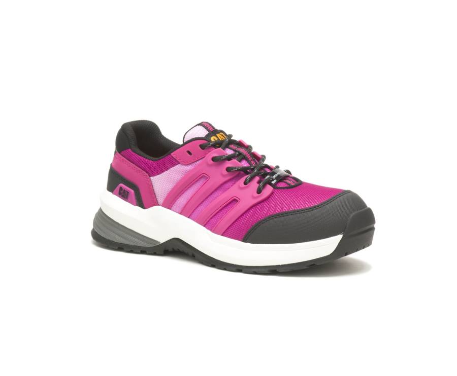 Zapatos De Seguridad Caterpillar CAT Streamline 2.0 Composite Puntera Mujer Fucsia | CAT-750KO