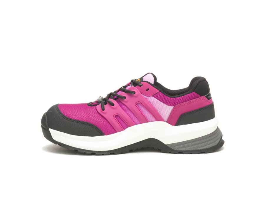 Zapatos De Seguridad Caterpillar CAT Streamline 2.0 Composite Puntera Mujer Fucsia | CAT-750KO