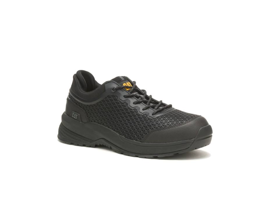 Zapatos De Seguridad Caterpillar CAT Streamline 2.0 Composite Puntera Hombre Negras Negras | CAT-808KO