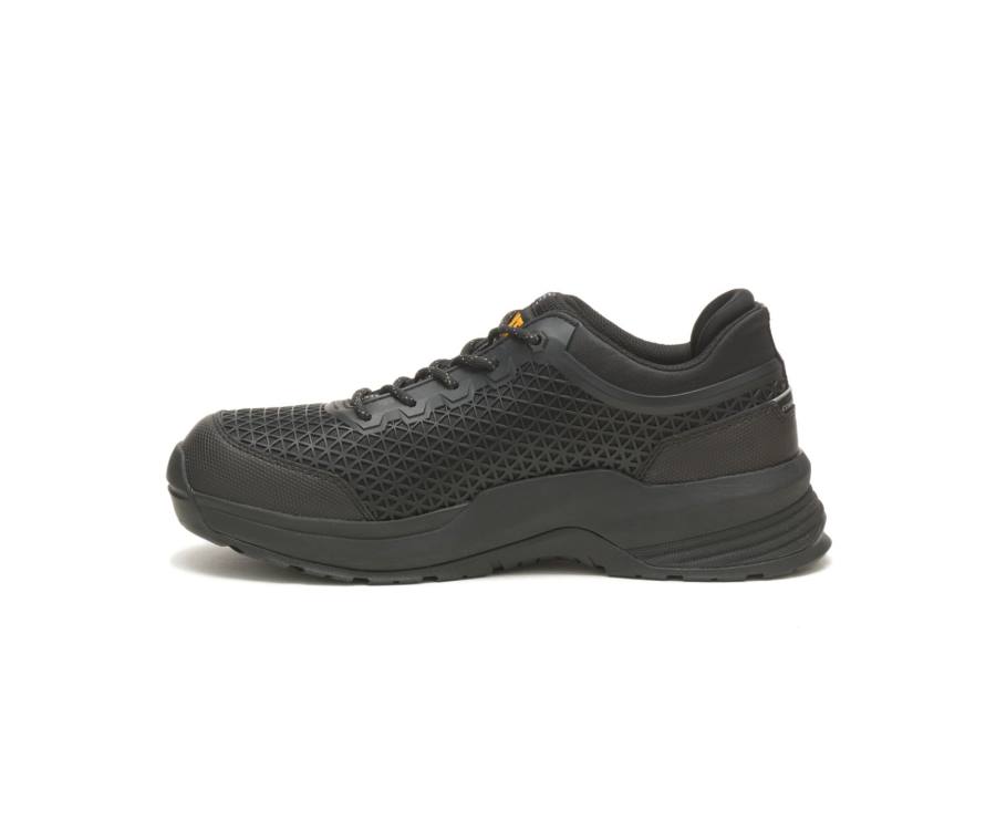 Zapatos De Seguridad Caterpillar CAT Streamline 2.0 Composite Puntera Hombre Negras Negras | CAT-808KO