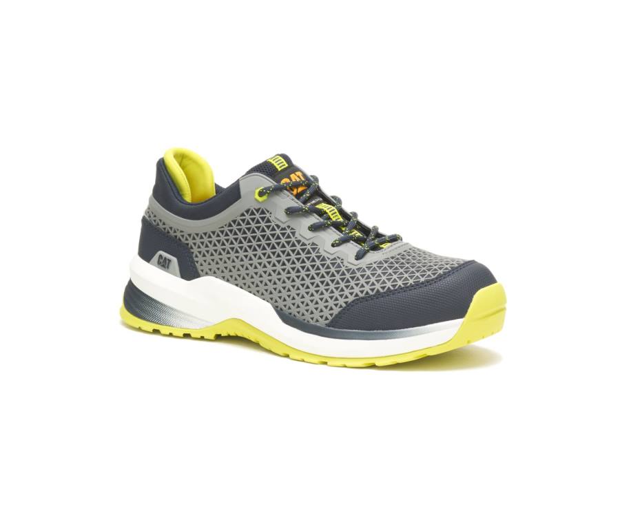 Zapatos De Seguridad Caterpillar CAT Streamline 2.0 Composite Puntera Hombre Azul Marino Amarillo | CAT-809KO