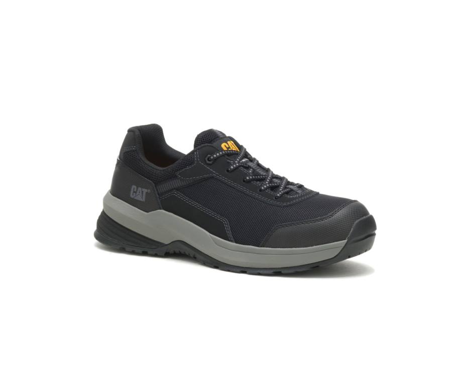 Zapatos De Seguridad Caterpillar CAT Streamline 2.0 Mesh Composite Puntera Hombre Negras | CAT-815KO