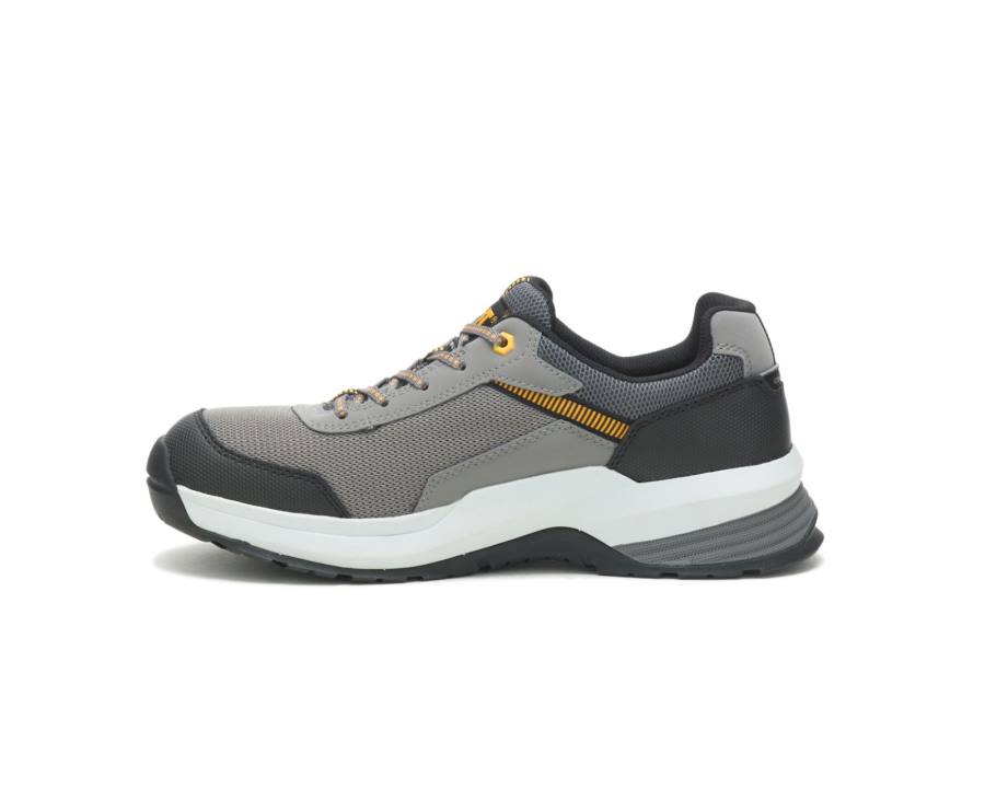 Zapatos De Seguridad Caterpillar CAT Streamline 2.0 Mesh Composite Puntera Hombre Gris | CAT-817KO